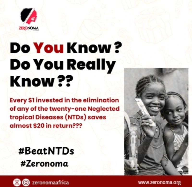 At Zeronoma, we play our part in ensuring that no child suffers Noma disease