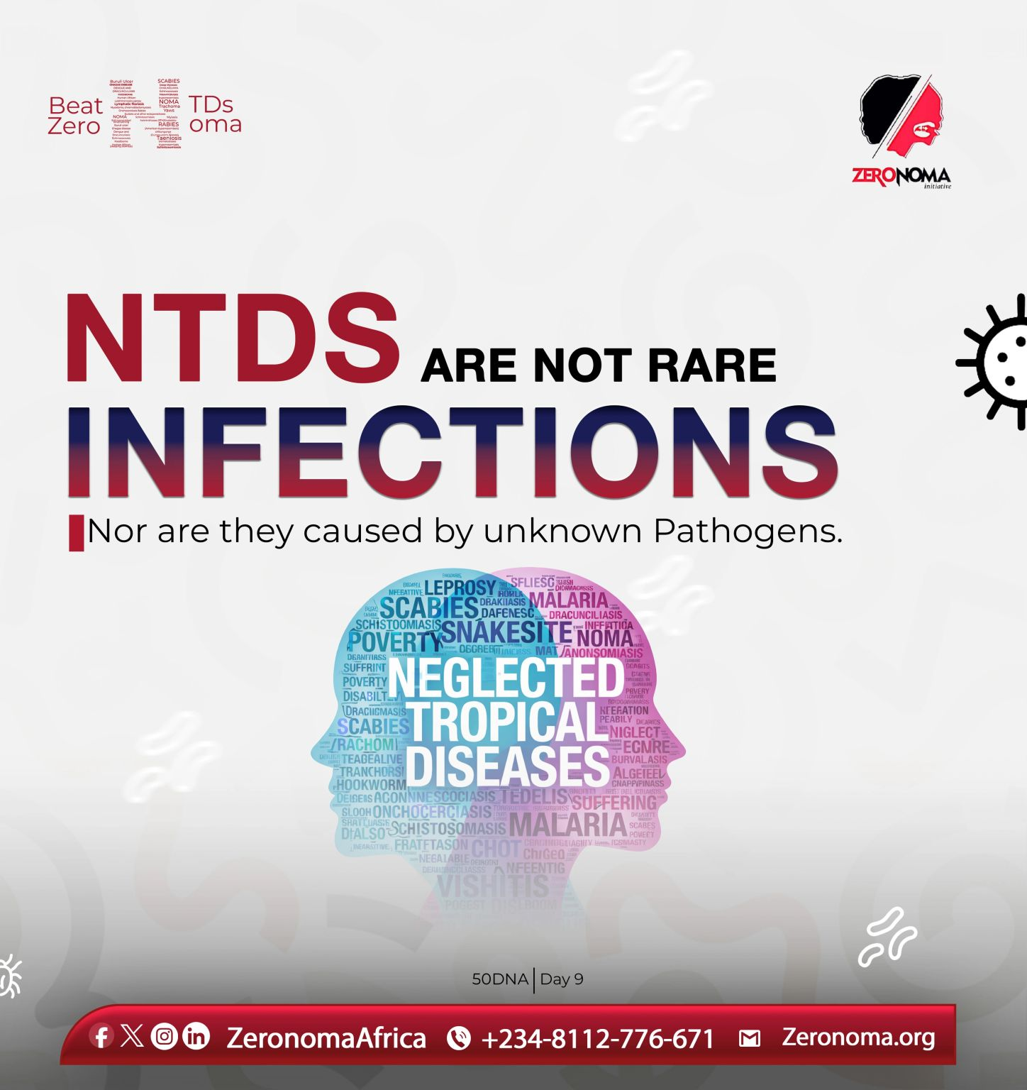 Bacteria, viruses, and parasites affect people globally but …